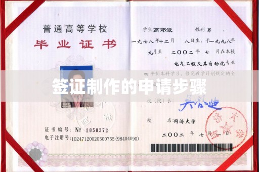 北埔签证制作的申请步骤